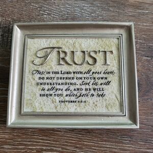 ❄️💚Religious plaque